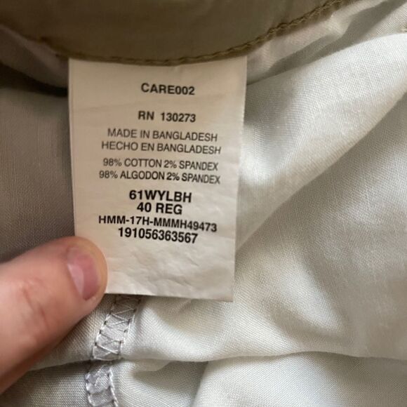 Wrangler Men's Sz 40 Quality Outdoor Casual Cargo Shorts - Picture 4 of 4